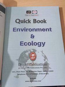 Environment And Ecology - Drishti