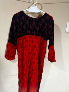 Elegant Orange kurta - 2XL