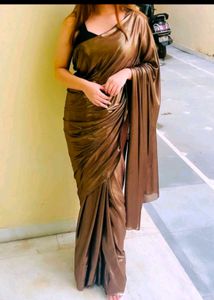 Brand New Party Wear Saree Not Used 🚫 No Coin