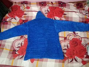 Blue Shimmer Sweater
