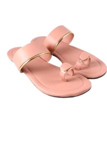 Pink Toe Ring Sandals