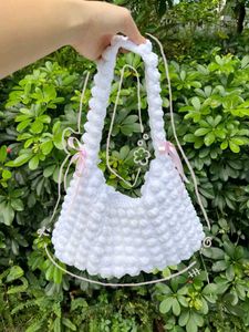 Crochet Popcorn Handbag