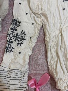 Embroidered Peasant Top