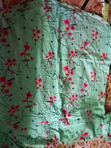 Green Floral Top