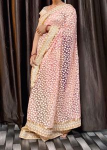 Pastel Petals Saree
