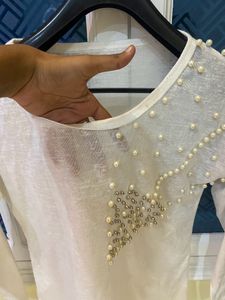 White Pearl Top