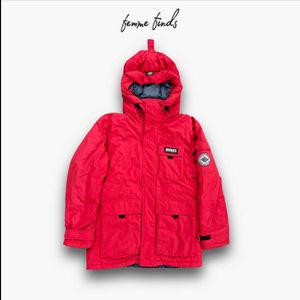 Red Dickies Hooded Jacket