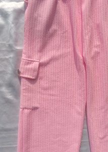 Pink Cargo Pants