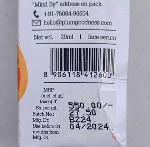 Plum Vitamin C Serum