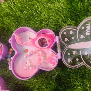 Hair Tie &amp; Clip Butterfly Organizer