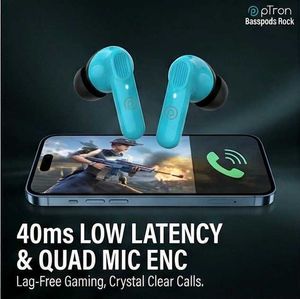 pTron Basspods Rock Earbuds