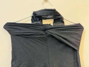Elegant Black Gown Size S