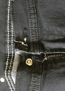 Dark Blue Denim Jeans