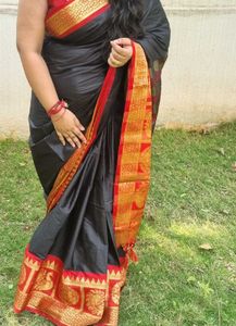Saree Black Sari