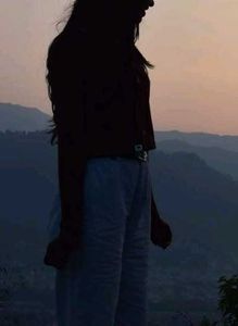 Brown knit Button-Down Crop Top