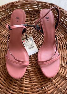Limited Edition Zara Faux Leather Heels