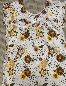 Floral Print Nightgown