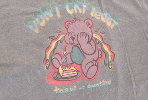 Don&#39;t Cry Teddy Graphic Tee
