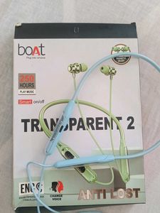 Boat Transparent neckband
