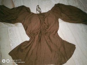 Brown Top - Casual Style it looks really stunning
