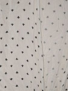 White Dotted Shrug