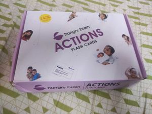 Hungry Brain Action Flash Cards