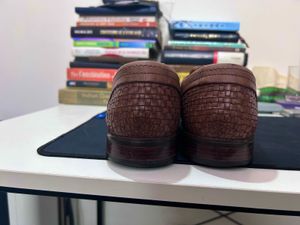 Rosso Brunello Monk Strap Shoes