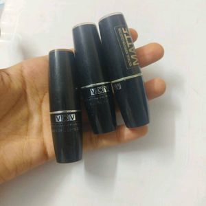 Combo Of 3 Vov Lipsticks