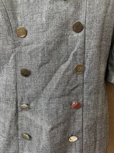 Formal Classy Dress Korean Brand Grey 3-4th Sleeve