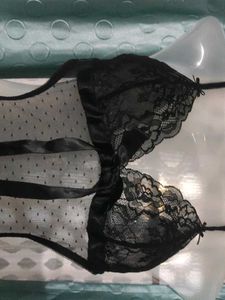 Black Lace Lingerie Bodysuit