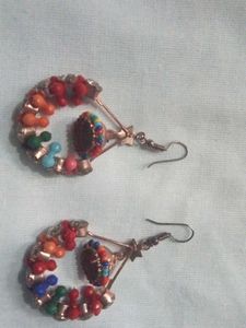 Multi Colour Earrings