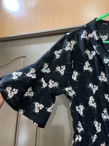 Cute Korean Floral Dress