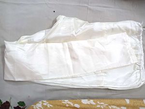 Elegant White Embroidered Dress