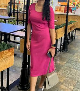 Pink Bodycon Dress