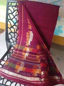 Multiple Cotton Sarees With Unique Patterns