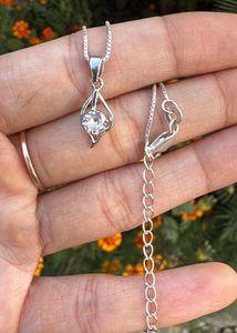 925 sterling  Elegant Silver Necklac