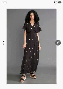 Printed Wrap Dress