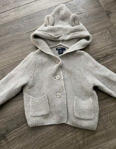 H&M Hooded Cardigan Unisex (3-6 Months)