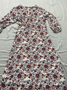 Floral Print Maxi Dress