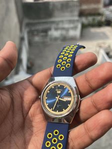 Seiko 5 Rare Sunburst Blue ( 6309 Movement)