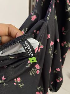 Floral Print Mini Dress