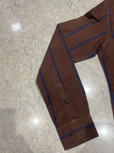 Brown Striped Apex Shirt