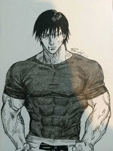 Toji fushigoru ink sketch