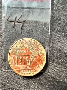 1919 Peace Celebration Medal George V And Mary