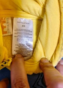 🇺🇲Despicable Me Minion ZipUp Hoodie 2- 4 Yrs NEW