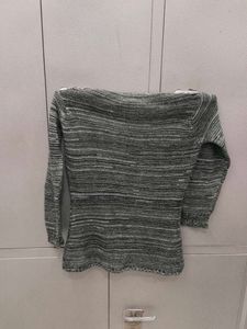 Striped Knit Sweater