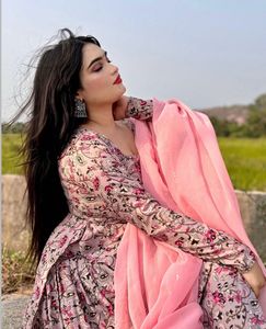 Pink Patiyala Suit