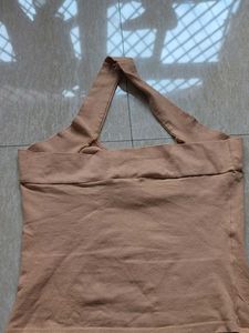Cute Tan Halter Top