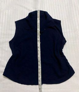Navy Blue Top Bust 36