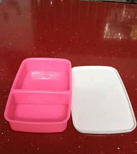 Lunch Box And A Juice Bottle
